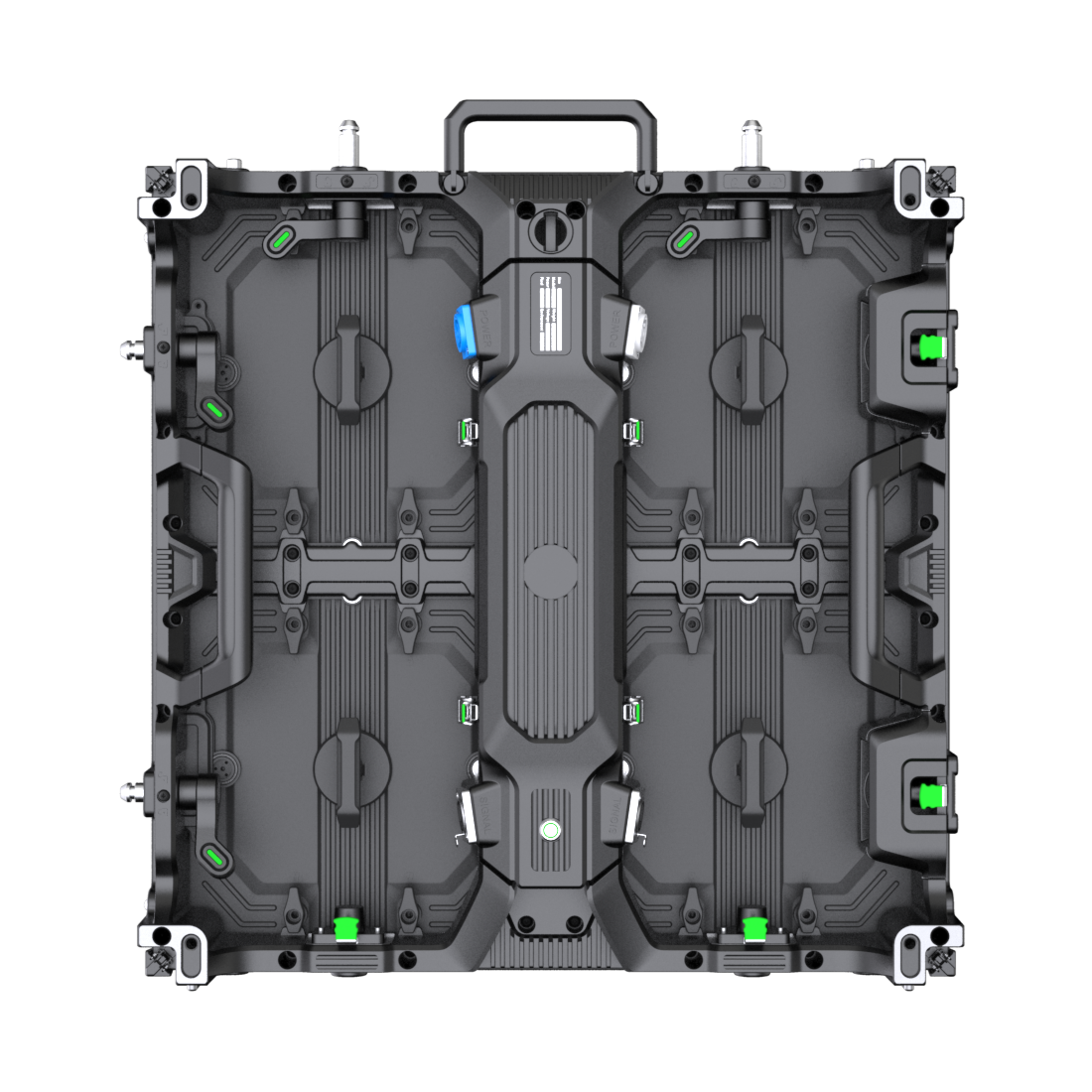 （H系列）500H直边 压铸铝箱体